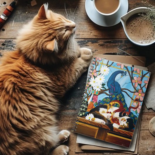 Carnet Calico Cat et Dragon