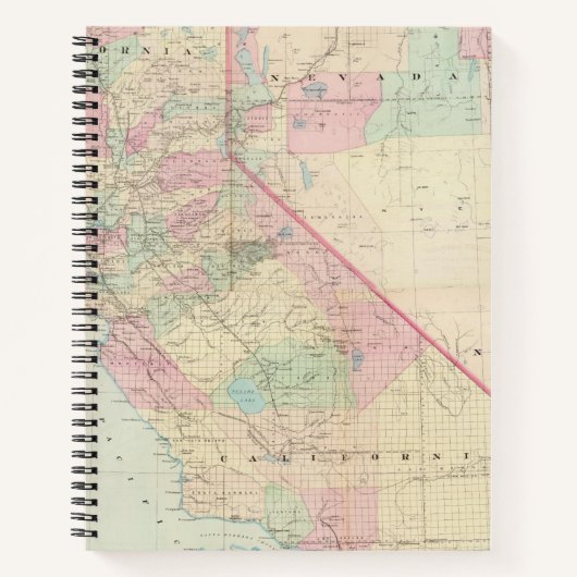 Carnet Calif composite, Nevada (Devant)