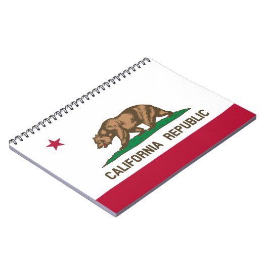 Carnet California Cali Republic Bear Flag, US States Note (Côté gauche)