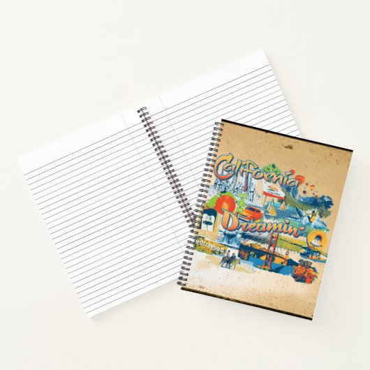 Carnet California Dreaming (Intérieur)