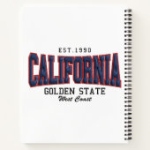 Carnet Californie 3D (Dos)