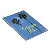 Carnet Californie Blue Sky Palm Trees (Côté Droit)
