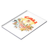 Carnet Californie du Sud CALI (Côté gauche)