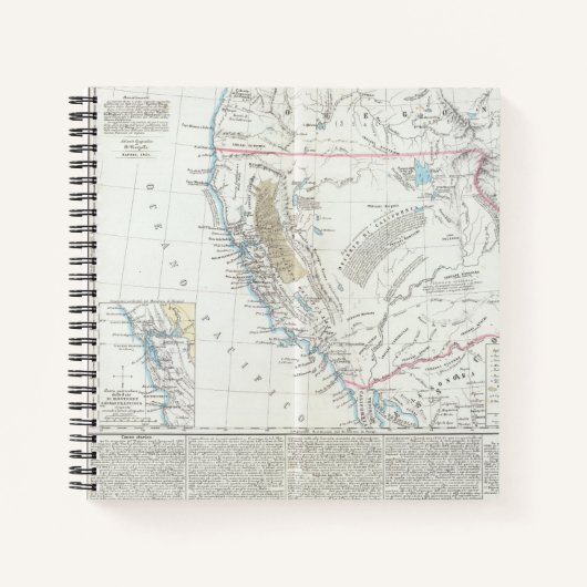 Carnet Californie États-Unis (Devant)