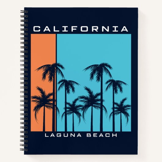 Carnet Californie Laguna Beach (Devant)