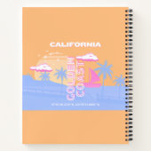 Carnet Californie, Plage, Art du voyage (Dos)