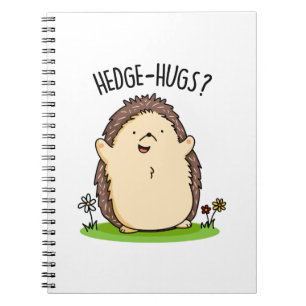 Carnet Calin de haie Blague drôle de hérisson