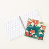 Carnet  Câlins du désert – Sourires de renard au coucher  (Intérieur)