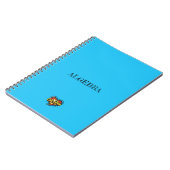 Carnet Calista Heart Blue (Côté gauche)
