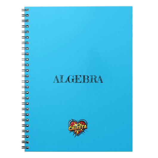 Carnet Calista Heart Blue (Devant)
