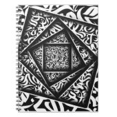 Carnet calligraphie arabe 3d (Devant)