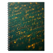 Carnet Calligraphie de l'Inconnu (Devant)