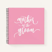 Carnet Calligraphie de mariage de la mère du marié | Cahi (Devant)