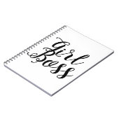 Carnet Calligraphie de patron de fille (Côté gauche)