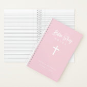 Carnet Calligraphie de script personnalisée Étude bibliqu (À l'intérieur)