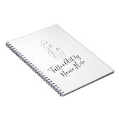 Carnet calligraphie de studio de tatouage ART de base mod (Côté Droit)