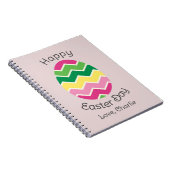 Carnet Calligraphie moderne simple Joyeuses Pâques aux am (Côté Droit)