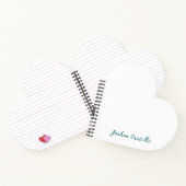 Carnet Calligraphy Simple Plain Professional Name (Intérieur)