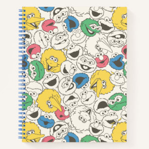 Carnet Camarades de la rue Sésame Motif principal gross