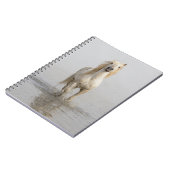 Carnet Camargue Horse Running in Water (Côté gauche)