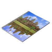 Carnet Cambodge, Kampuchea, temple d'Angkor Wat. (Côté gauche)