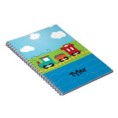 Carnet Cambuse de train de Choo Choo d'enfants (Côté Droit)