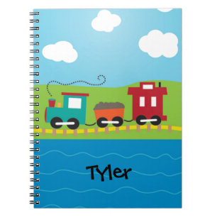 Carnet Cambuse de train de Choo Choo d'enfants