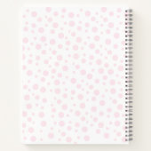 Carnet Camel mignon filles blanchâtres nommé rose violet (Dos)