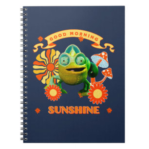 Carnet Caméléon Drôle Bonjour Soleil Art Rétro