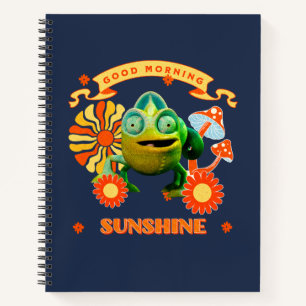 Carnet Caméléon Drôle Bonjour Soleil Art Rétro