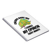 Carnet Caméléon- Je change souvent d'avis (Côté Droit)