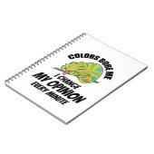 Carnet Caméléon- Je change souvent d'avis (Côté gauche)