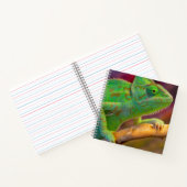 Carnet Caméléon Vert (Intérieur)