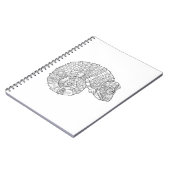 Carnet Caméléon Zendoodle (Côté gauche)