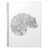 Carnet Caméléon Zendoodle (Devant)