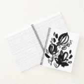 Carnet Cameo Bloom - Noir et Blanc (Intérieur)