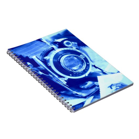 Carnet Caméra bleue (Côté Droit)