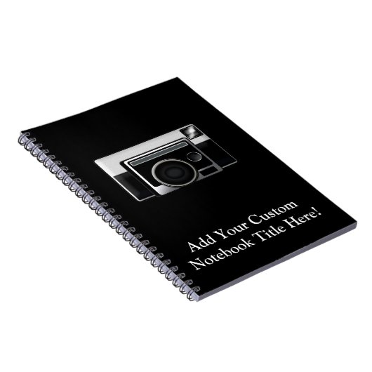 Carnet Caméra de cinéma rétro (Côté Droit)