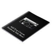 Carnet Caméra de cinéma rétro (Côté gauche)