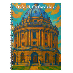 Carnet Caméra Radcliffe à Oxford Gouache Peinture