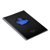 Carnet Caméra Royal Blue Movie (Côté Droit)