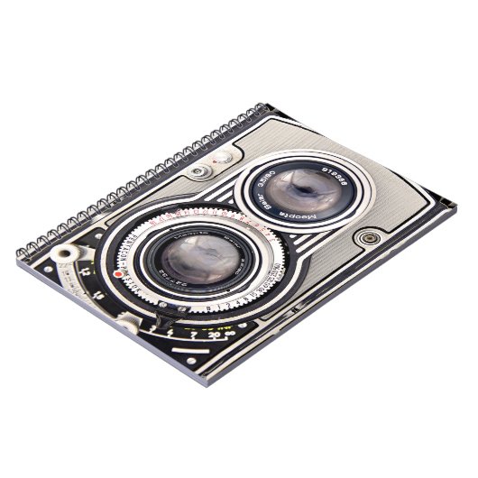 Carnet caméra vintage (Côté gauche)