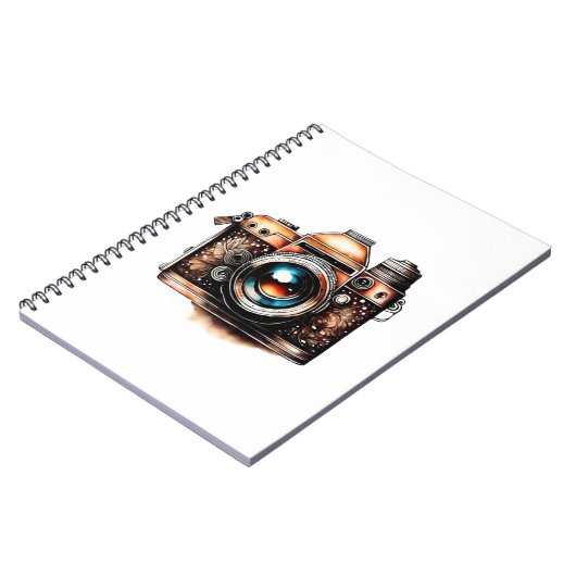 Carnet Caméra vintage (Côté gauche)