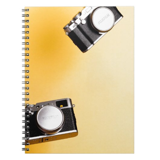Carnet caméras jaunes (Devant)