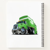 Carnet Camion à ordures de dessin (Dos)