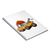 Carnet Camion à treuils pour enfants (Côté Droit)