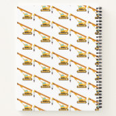 Carnet Camion de construction de grue Monogram pour enfan (Dos)