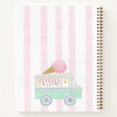 Carnet Camion De Crème De Glace Retour À L'École Nostalgi (Dos)