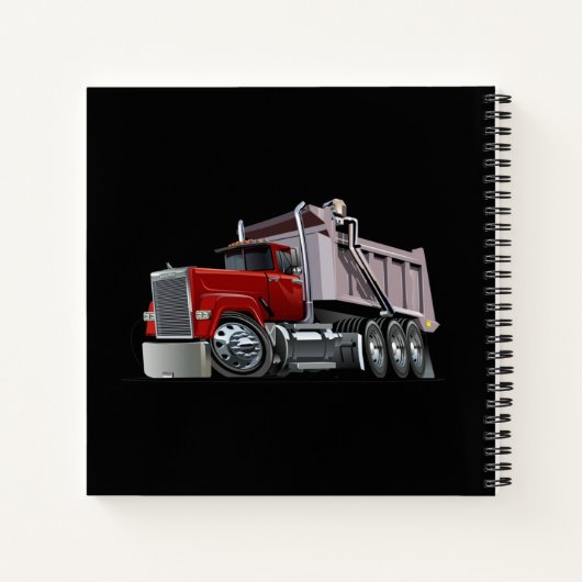Carnet Camion de dessin (Dos)