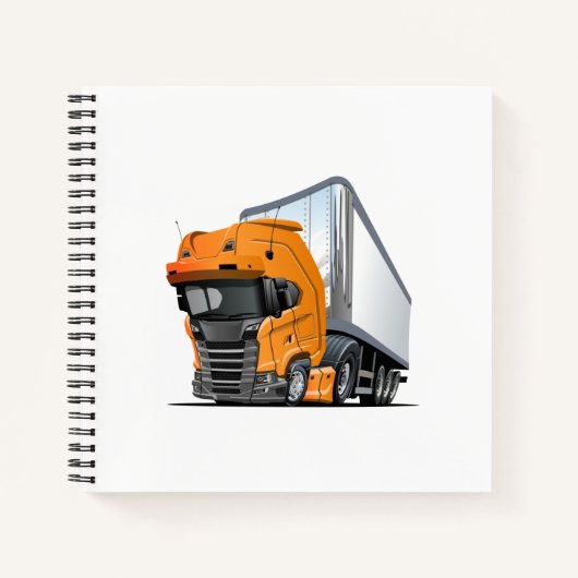 Carnet Camion de dessin (Devant)